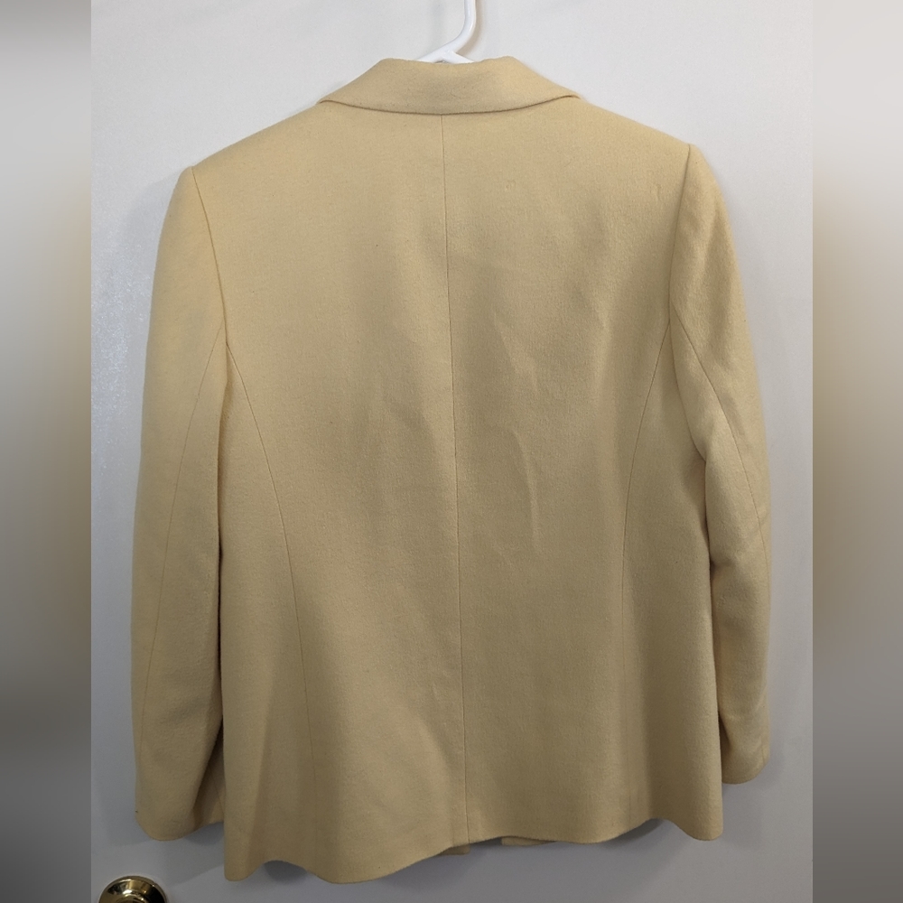 Talbots Petites Italian wool open front blazer - Picture 5 of 8